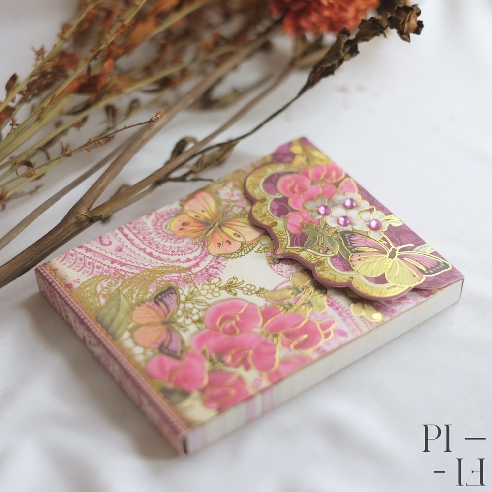 *ADD ON ITEM* adorable adorn notepad flowers